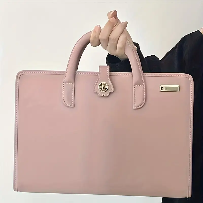 product-Pink Stylish Laptop Bag | Very handy